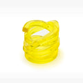 Anel de guardanapo em acrílico | Amarelo Scillian