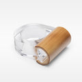 Anel de guardanapo em acrílico e bambu natural | Bamboo