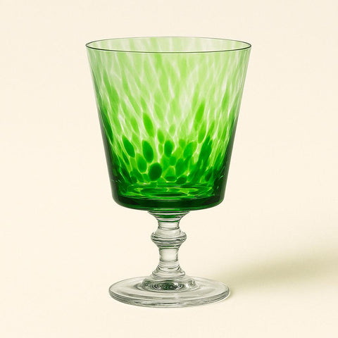 Taça de Cristal Mozart Vetro Colors | Verde Claro
