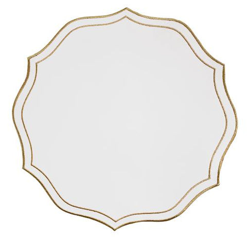 JOGO AMERICANO | BORDADO DOURADO