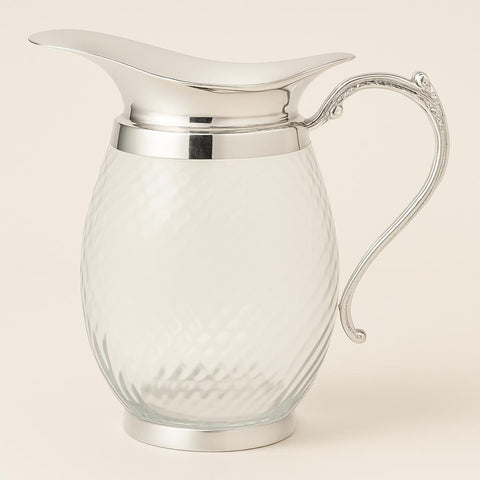 Jarra Grande em cristal e prata | 2L