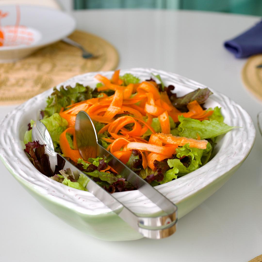 Pegador Milan p/ salada em aço inox | Riva