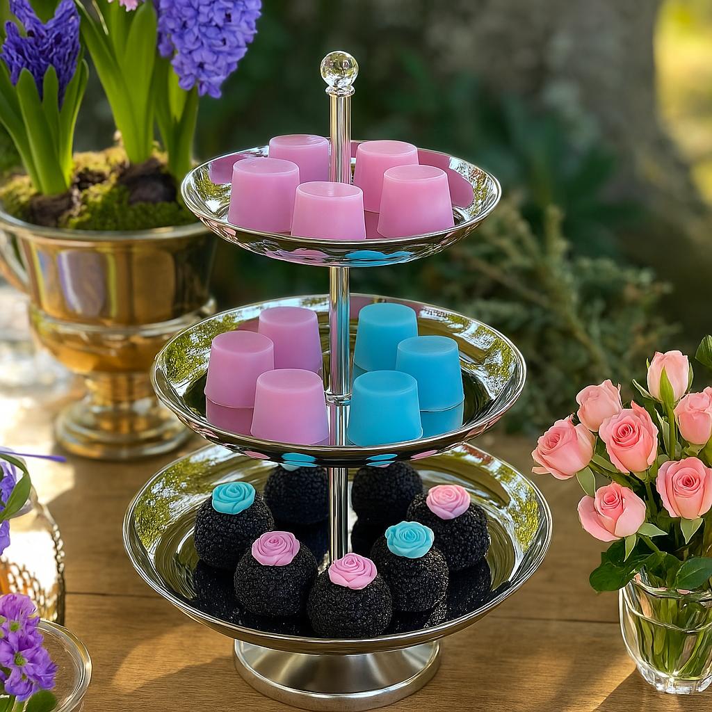 PETIT FOURS TRIPLO | PRATA
