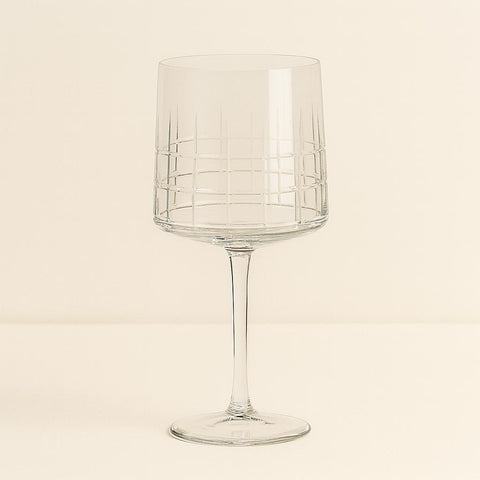 CJ. 06 TAÇAS EM CRISTAL LAPIDADO AMAITÉ DELUXE P/ GIN | MOZART